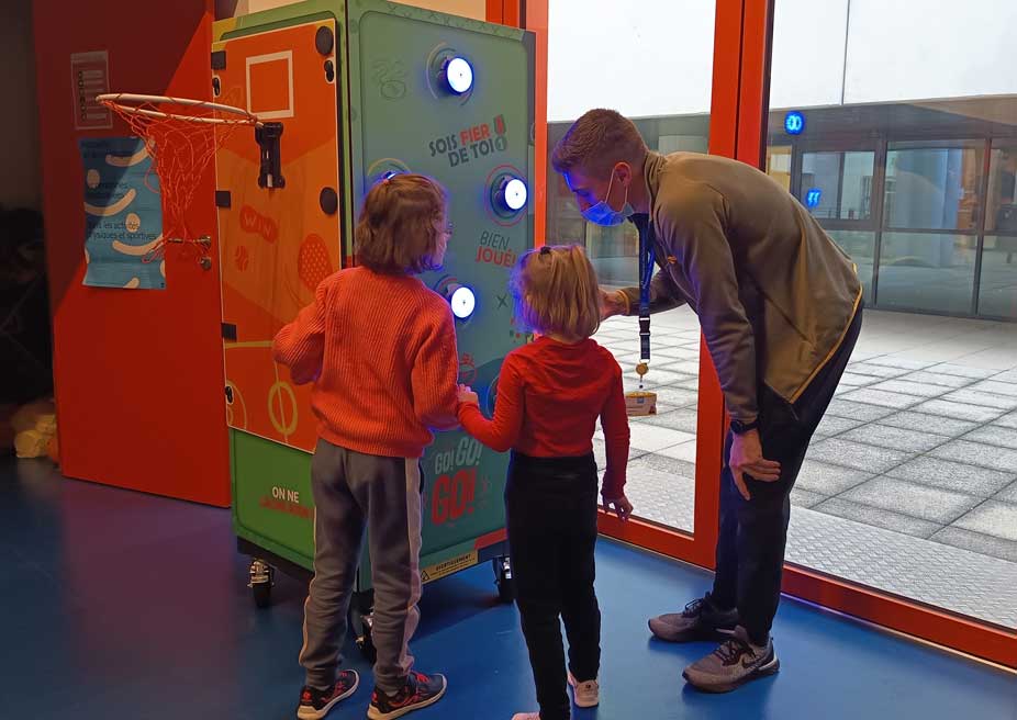 2 dispositifs mobiles d'activité physique inaugurés à l'HFME - 2